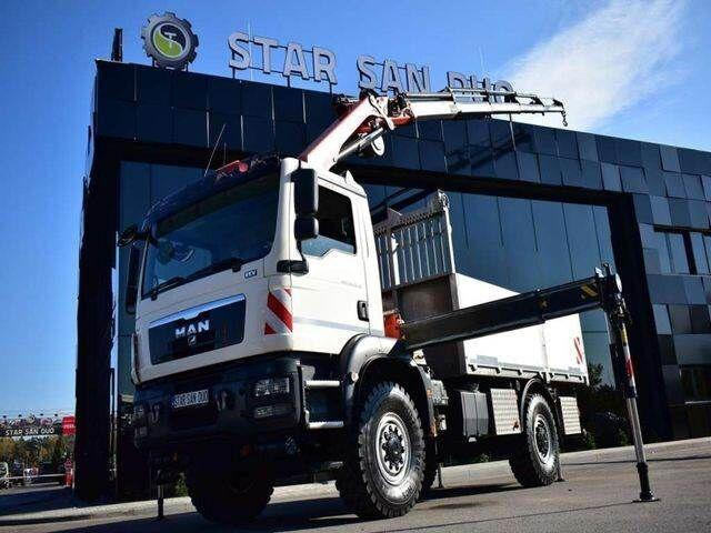 MAN TGM 18.340 4x4 PALFINGER PK 18002 CRANE WINCH - Dropside/ Flatbed truck, Crane truck: picture 5 MAN TGM 18.340 4x4 PALFINGER PK 18002 CRANE WINCH - Dropside/ Flatbed truck, Crane truck: picture 5