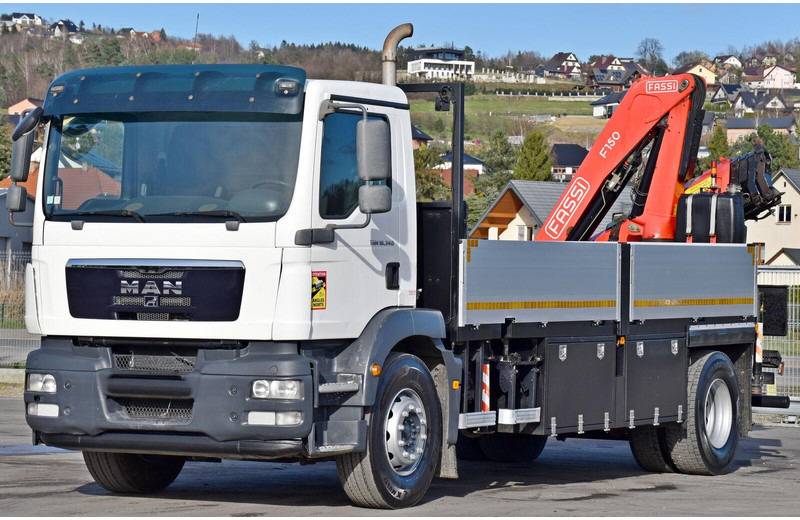 MAN TGM 18.340* PRITSCHE 5,50m* KRAN /FUNK - Dropside/ Flatbed truck, Crane truck: picture 4 MAN TGM 18.340* PRITSCHE 5,50m* KRAN /FUNK - Dropside/ Flatbed truck, Crane truck: picture 4