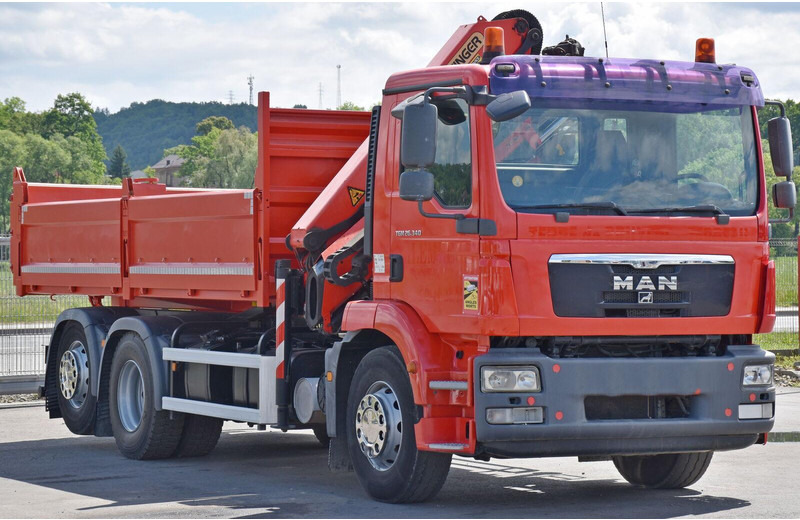 MAN TGM 26.340 - Tipper, Crane truck: picture 4 MAN TGM 26.340 - Tipper, Crane truck: picture 4