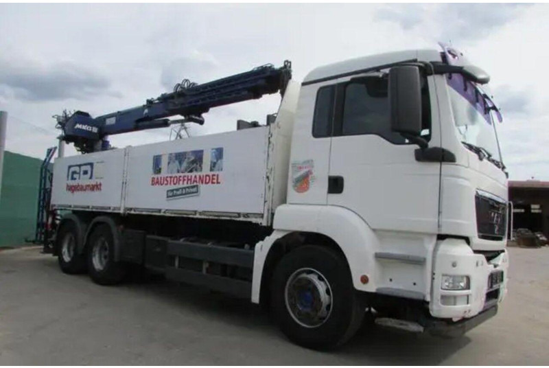 MAN TGS 26.360 - Dropside/ Flatbed truck, Crane truck: picture 2 MAN TGS 26.360 - Dropside/ Flatbed truck, Crane truck: picture 2