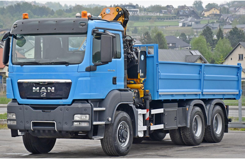 MAN TGS 26.360 - Tipper, Crane truck: picture 4 MAN TGS 26.360 - Tipper, Crane truck: picture 4