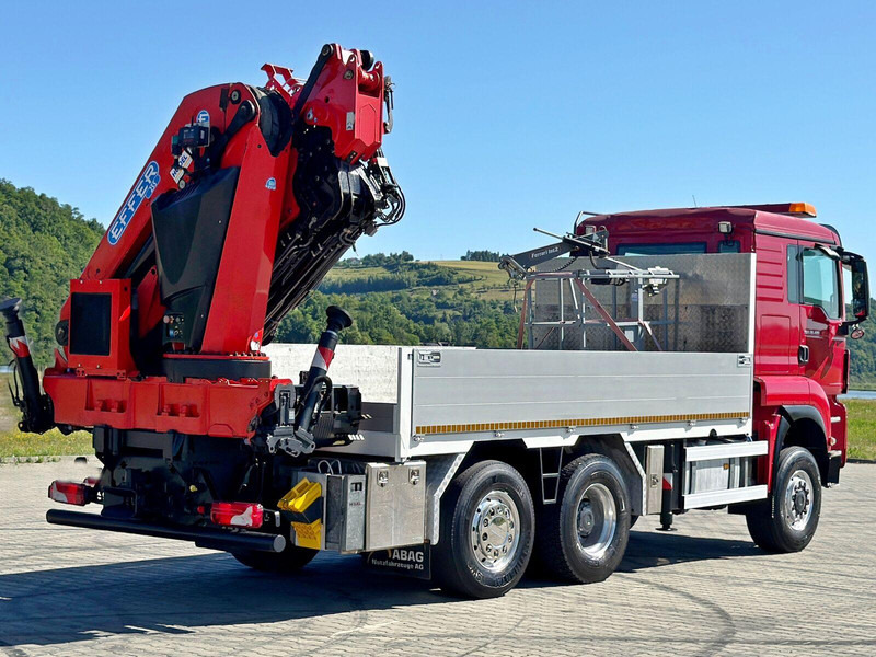 Dropside/ Flatbed truck, Crane truck MAN TGS 28.480 * EFFER 255/5S + JIB 3S + FUNK * 6x4 * TOP: picture 7 Dropside/ Flatbed truck, Crane truck MAN TGS 28.480 * EFFER 255/5S + JIB 3S + FUNK * 6x4 * TOP: picture 7