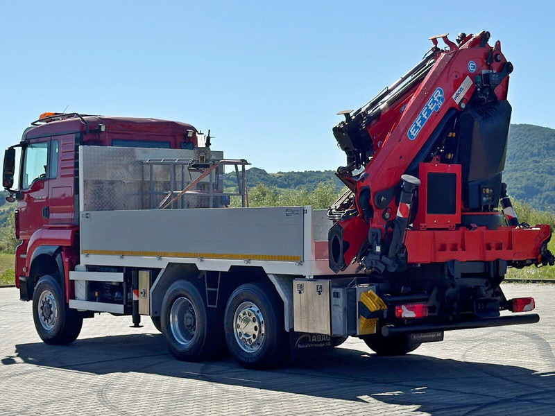 Dropside/ Flatbed truck, Crane truck MAN TGS 28.480 * EFFER 255/5S + JIB 3S + FUNK * 6x4 * TOP: picture 8 Dropside/ Flatbed truck, Crane truck MAN TGS 28.480 * EFFER 255/5S + JIB 3S + FUNK * 6x4 * TOP: picture 8