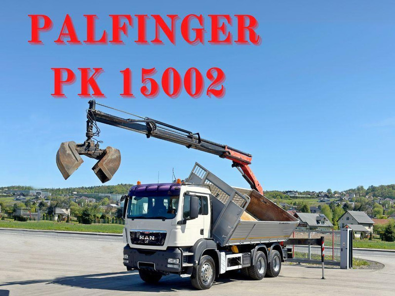 MAN TGS 33.360*KIPPER 4,95 m *PK 15002 * 6x4 - Tipper, Crane truck: picture 1 MAN TGS 33.360*KIPPER 4,95 m *PK 15002 * 6x4 - Tipper, Crane truck: picture 1