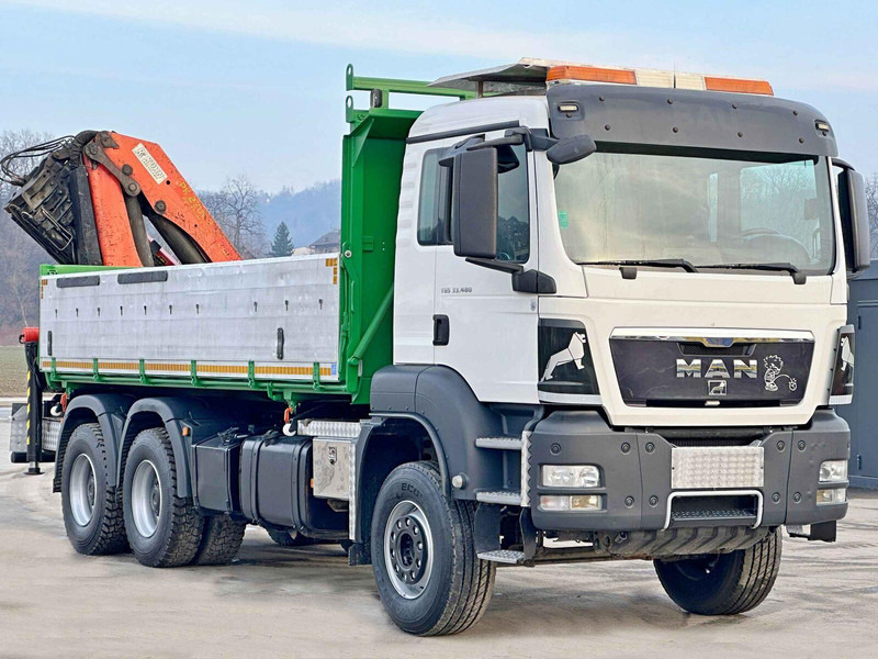 MAN TGS 33.480 - Tipper, Crane truck: picture 3 MAN TGS 33.480 - Tipper, Crane truck: picture 3