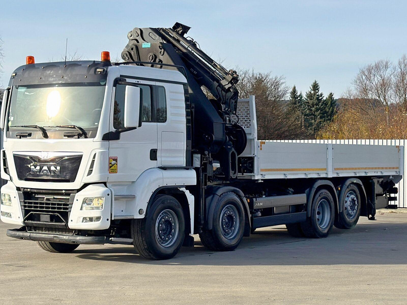 MAN TGS 35.440* HIAB 422 E-7 + JIB 75 X-4 + FUNK - Dropside/ Flatbed truck, Crane truck: picture 3 MAN TGS 35.440* HIAB 422 E-7 + JIB 75 X-4 + FUNK - Dropside/ Flatbed truck, Crane truck: picture 3