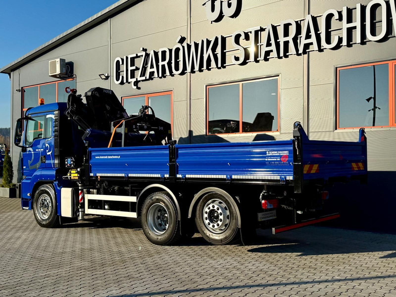 MAN TGS TGX TGL 26.360 Wywrotka 3S + HDS HMF // 4 x wusyw 12,6 m - Tipper, Crane truck: picture 3 MAN TGS TGX TGL 26.360 Wywrotka 3S + HDS HMF // 4 x wusyw 12,6 m - Tipper, Crane truck: picture 3