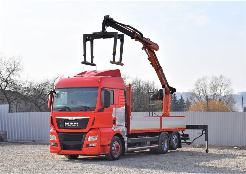 MAN TGX 26.440 - Dropside/ Flatbed truck, Crane truck: picture 2 MAN TGX 26.440 - Dropside/ Flatbed truck, Crane truck: picture 2