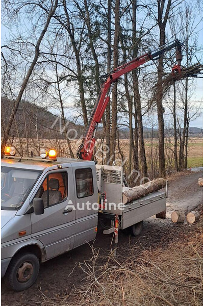 Mercedes-Benz 413 - Doka tipper+crane with gripper - Tipper, Crane truck: picture 2 Mercedes-Benz 413 - Doka tipper+crane with gripper - Tipper, Crane truck: picture 2