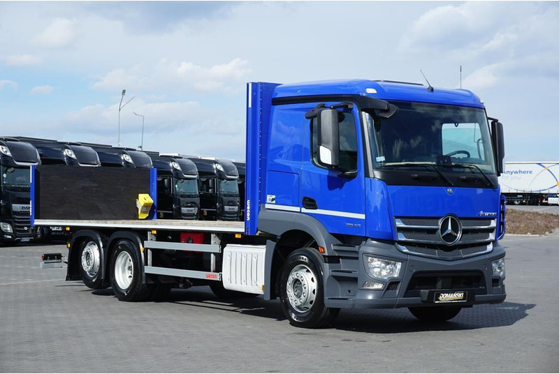 Mercedes-Benz ACTROS / 2543 / ACC / E 6 / PEŁNY ADR / PLATFORMA / ZAWIESIE POD - Dropside/ Flatbed truck: picture 1 Mercedes-Benz ACTROS / 2543 / ACC / E 6 / PEŁNY ADR / PLATFORMA / ZAWIESIE POD - Dropside/ Flatbed truck: picture 1