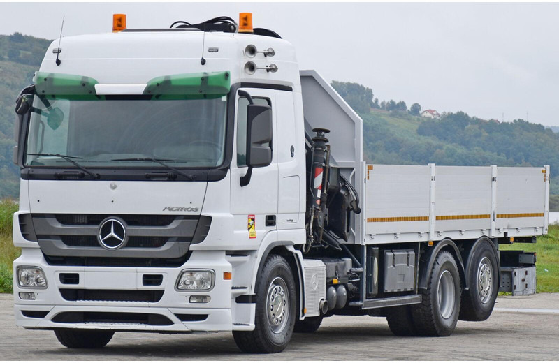 Mercedes-Benz ACTROS 2544 - Dropside/ Flatbed truck, Crane truck: picture 3 Mercedes-Benz ACTROS 2544 - Dropside/ Flatbed truck, Crane truck: picture 3