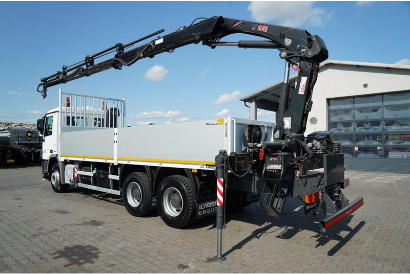 Mercedes-Benz ACTROS 2636 / 6x4 / SKRZYNIOWY 7 M + HDS HIAB - WYSÓW 12,6 M / - Dropside/ Flatbed truck, Crane truck: picture 5 Mercedes-Benz ACTROS 2636 / 6x4 / SKRZYNIOWY 7 M + HDS HIAB - WYSÓW 12,6 M / - Dropside/ Flatbed truck, Crane truck: picture 5