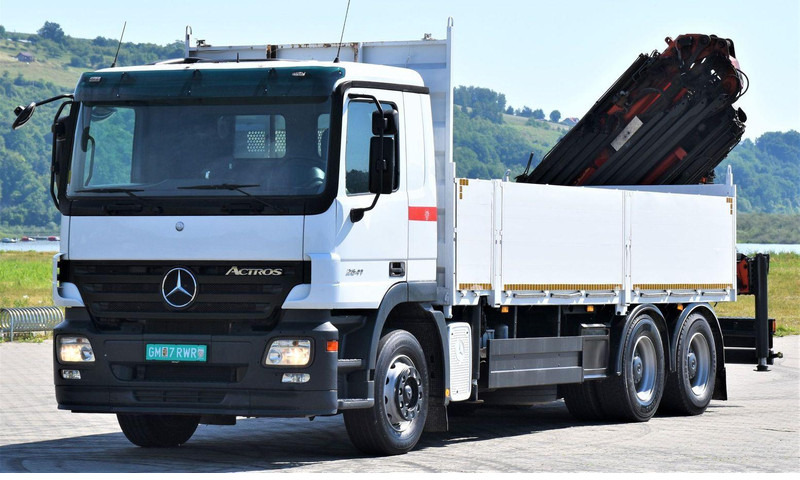 Mercedes-Benz ACTROS 2641 - Dropside/ Flatbed truck, Crane truck: picture 4 Mercedes-Benz ACTROS 2641 - Dropside/ Flatbed truck, Crane truck: picture 4