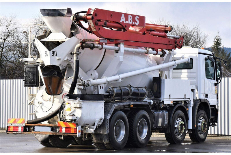 Mercedes-Benz ACTROS 3241* Betonpumpe 21m *8x4 * Top Zustand - Concrete pump truck: picture 4 Mercedes-Benz ACTROS 3241* Betonpumpe 21m *8x4 * Top Zustand - Concrete pump truck: picture 4