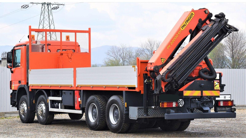 Mercedes-Benz ACTROS 3241 - Dropside/ Flatbed truck, Crane truck: picture 5 Mercedes-Benz ACTROS 3241 - Dropside/ Flatbed truck, Crane truck: picture 5