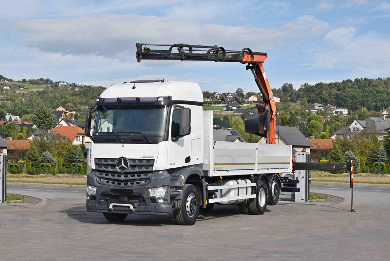 Mercedes-Benz AROCS 2542 - Dropside/ Flatbed truck, Crane truck: picture 2 Mercedes-Benz AROCS 2542 - Dropside/ Flatbed truck, Crane truck: picture 2
