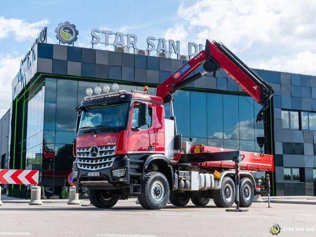 Tipper, Crane truck Mercedes-Benz AROCS 3345 6x6 HMF 3220 K hds Crane tipper: picture 6 Tipper, Crane truck Mercedes-Benz AROCS 3345 6x6 HMF 3220 K hds Crane tipper: picture 6