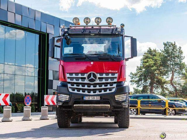 Tipper, Crane truck Mercedes-Benz AROCS 3345 6x6 HMF 3220 K hds Crane tipper: picture 8 Tipper, Crane truck Mercedes-Benz AROCS 3345 6x6 HMF 3220 K hds Crane tipper: picture 8