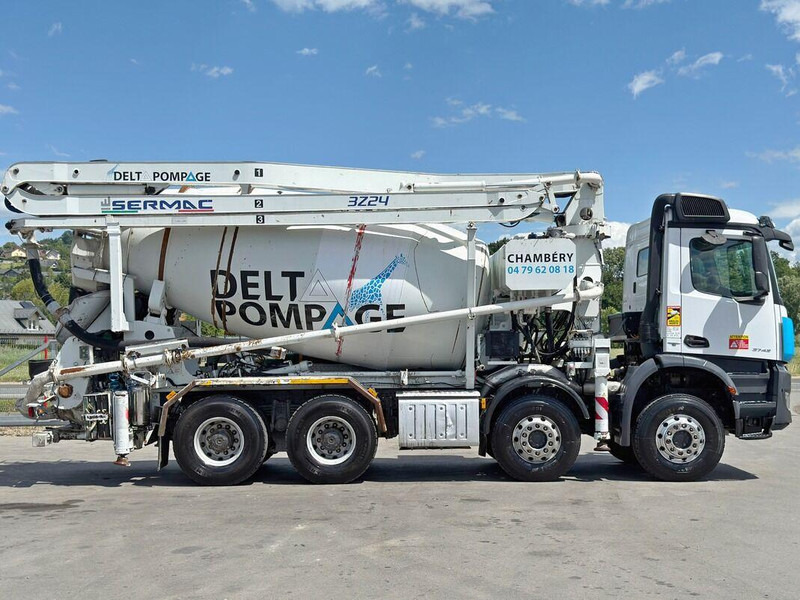 Mercedes-Benz AROCS 3743 * Betonpumpe + FUNK * 8x4 * TOP - Concrete mixer truck: picture 5 Mercedes-Benz AROCS 3743 * Betonpumpe + FUNK * 8x4 * TOP - Concrete mixer truck: picture 5