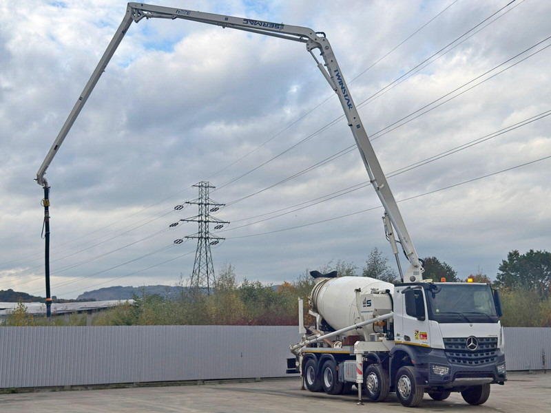Mercedes-Benz AROCS 3743 * Betonpumpe + FUNK * 8x4 * TOP - Concrete pump truck: picture 3 Mercedes-Benz AROCS 3743 * Betonpumpe + FUNK * 8x4 * TOP - Concrete pump truck: picture 3