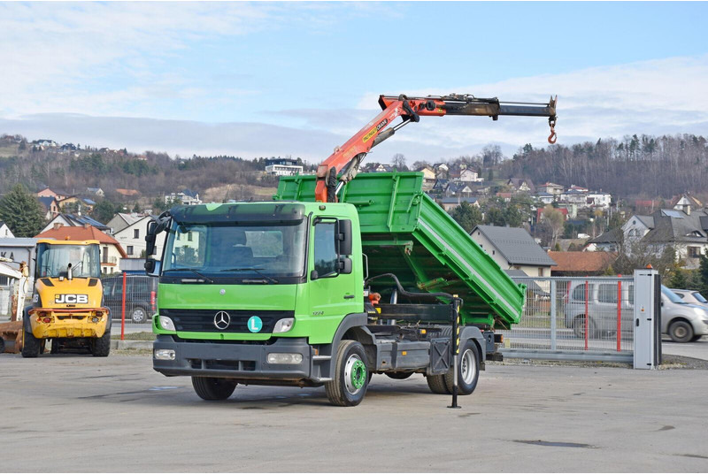Mercedes-Benz ATEGO 1224 - Tipper, Crane truck: picture 2 Mercedes-Benz ATEGO 1224 - Tipper, Crane truck: picture 2