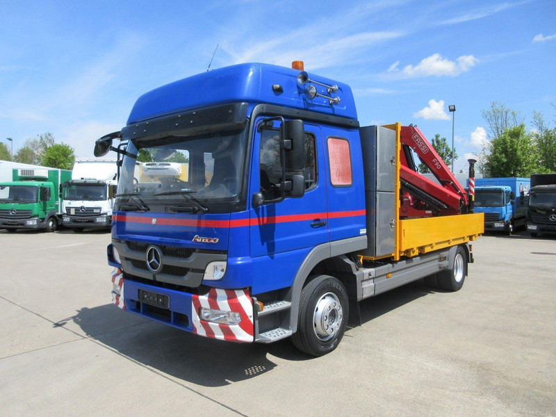 Mercedes-Benz ATEGO 1224 L - Dropside/ Flatbed truck, Crane truck: picture 2 Mercedes-Benz ATEGO 1224 L - Dropside/ Flatbed truck, Crane truck: picture 2
