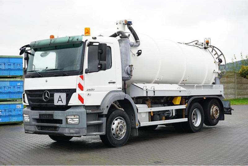 Mercedes-Benz AXOR / 2533 / 6 X 2 / E 5 / ASENIZACYJNY / OŚ SKRĘTNA - Vacuum truck: picture 1 Mercedes-Benz AXOR / 2533 / 6 X 2 / E 5 / ASENIZACYJNY / OŚ SKRĘTNA - Vacuum truck: picture 1