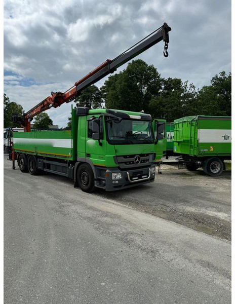 Mercedes-Benz Actros 2541 mit Atlas -Kran - Dropside/ Flatbed truck, Crane truck: picture 3 Mercedes-Benz Actros 2541 mit Atlas -Kran - Dropside/ Flatbed truck, Crane truck: picture 3
