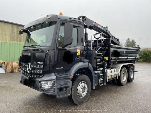 Mercedes-Benz Arocs 2640 - Tipper, Crane truck: picture 1 Mercedes-Benz Arocs 2640 - Tipper, Crane truck: picture 1
