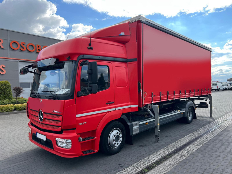 Mercedes-Benz Atego 1227 CURTAIN PLANE BDF SWAP CHASSIS WECHSELFAHRGESTELL - Curtainsider truck: picture 1 Mercedes-Benz Atego 1227 CURTAIN PLANE BDF SWAP CHASSIS WECHSELFAHRGESTELL - Curtainsider truck: picture 1