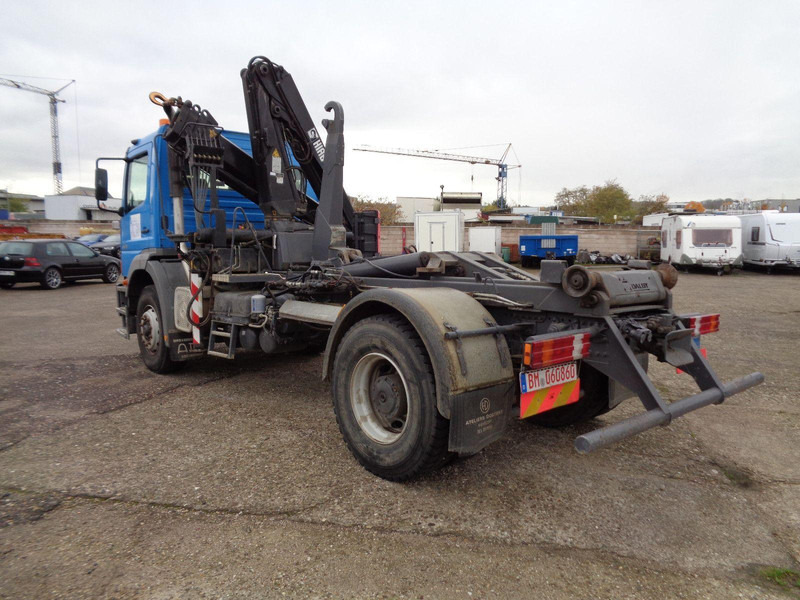 Mercedes-Benz Atego 1828 Hook lift truck + Crane Hiab 102 - Hook lift truck, Crane truck: picture 4 Mercedes-Benz Atego 1828 Hook lift truck + Crane Hiab 102 - Hook lift truck, Crane truck: picture 4