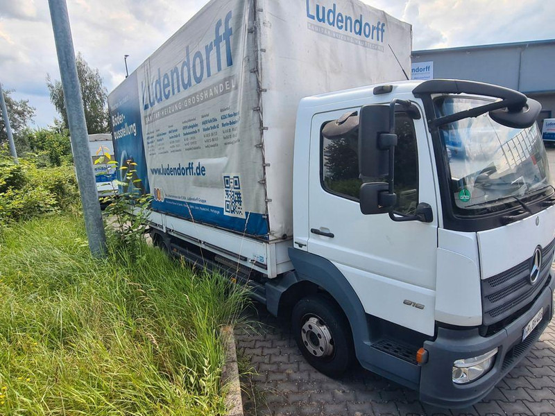 Mercedes-Benz Atego 816 LADEBORD EU6 KLIMA 1HAND - Curtainsider truck: picture 1 Mercedes-Benz Atego 816 LADEBORD EU6 KLIMA 1HAND - Curtainsider truck: picture 1