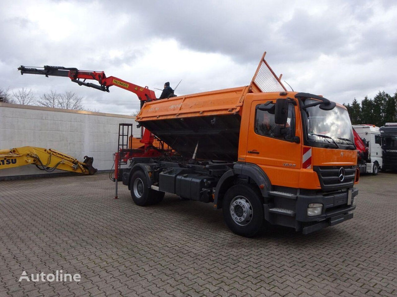 Mercedes-Benz Axor 1833 - Tipper, Crane truck: picture 4 Mercedes-Benz Axor 1833 - Tipper, Crane truck: picture 4