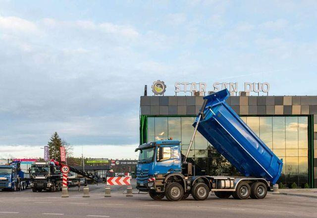 Mercedes-Benz MERCEDES BENZ Arocs 4142 8x8 Carnehl Tipper - Tipper, Crane truck: picture 4 Mercedes-Benz MERCEDES BENZ Arocs 4142 8x8 Carnehl Tipper - Tipper, Crane truck: picture 4