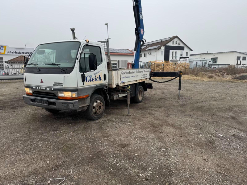 Mitsubishi Canter FE649 - Flatbed truck + crane - Dropside/ Flatbed truck, Crane truck: picture 5 Mitsubishi Canter FE649 - Flatbed truck + crane - Dropside/ Flatbed truck, Crane truck: picture 5