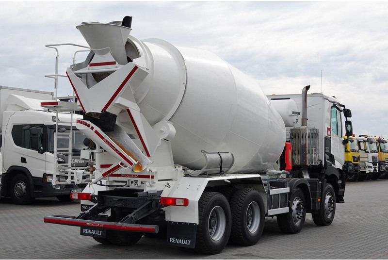 Renault C 380 / 8X4 / BETONOMIESZARKA / GRUSZKA / LIEBHERR 9 M3 / EURO 6 - Concrete mixer truck: picture 4 Renault C 380 / 8X4 / BETONOMIESZARKA / GRUSZKA / LIEBHERR 9 M3 / EURO 6 - Concrete mixer truck: picture 4