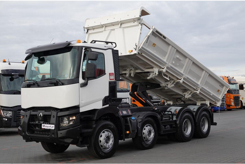 Renault C 460 / 8x4 / WYWROTKA / HYDROBURTA / BORDMATIC / EURO 6 / OPONY - Tipper: picture 1 Renault C 460 / 8x4 / WYWROTKA / HYDROBURTA / BORDMATIC / EURO 6 / OPONY - Tipper: picture 1