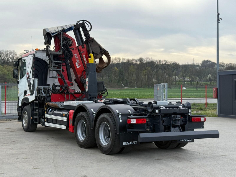 Renault C520 * ABROLLKIPPER 4,80 m * KESLA * 6x4! - Hook lift truck, Crane truck: picture 5 Renault C520 * ABROLLKIPPER 4,80 m * KESLA * 6x4! - Hook lift truck, Crane truck: picture 5