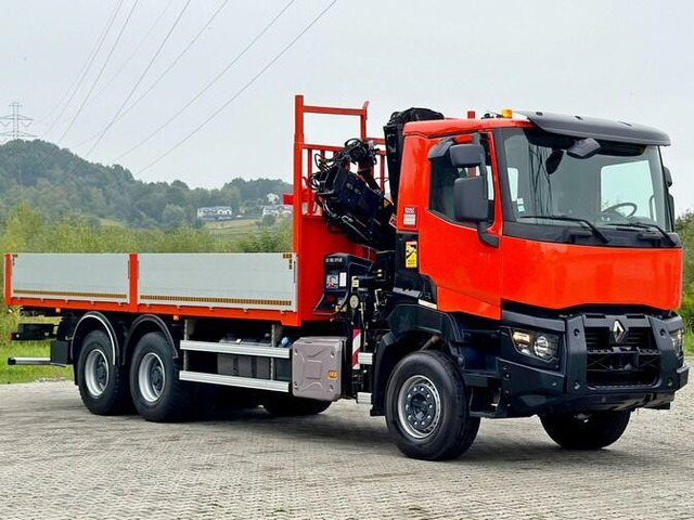 Renault K 380 * HIAB 166 BS-3 HIDUO + FUNK* 6x4 - Tipper, Crane truck: picture 4 Renault K 380 * HIAB 166 BS-3 HIDUO + FUNK* 6x4 - Tipper, Crane truck: picture 4
