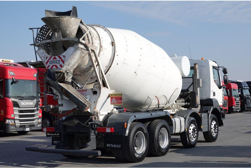 Renault KERAX 410 / 8X4 / BETONOMIESZARKA / GRUSZKA CIFA / 9 m3 / SPROWA - Concrete mixer truck: picture 3 Renault KERAX 410 / 8X4 / BETONOMIESZARKA / GRUSZKA CIFA / 9 m3 / SPROWA - Concrete mixer truck: picture 3