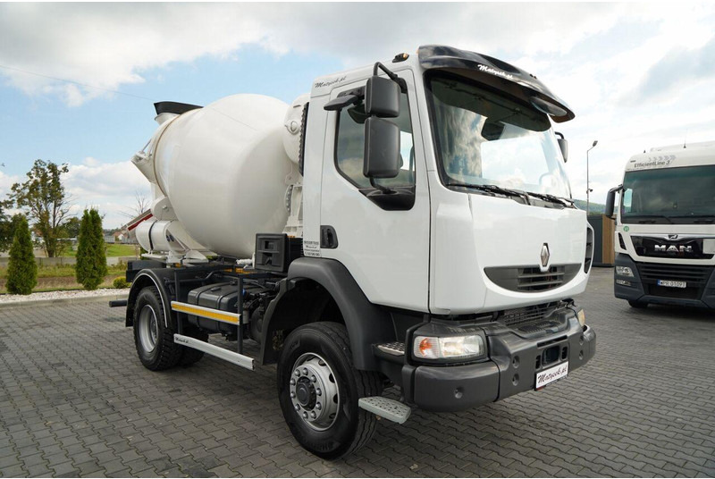Renault KERAX - Concrete mixer truck: picture 2 Renault KERAX - Concrete mixer truck: picture 2