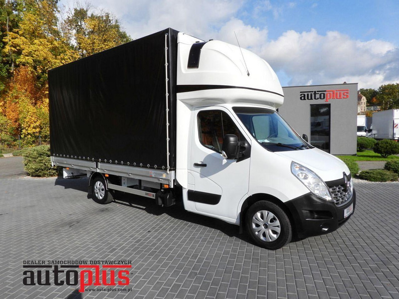 Renault MASTER PLANDEKA 10 PALET WEBASTO TEMPOMAT KLIMATYZACJA  170KM [ - Curtain side van: picture 1 Renault MASTER PLANDEKA 10 PALET WEBASTO TEMPOMAT KLIMATYZACJA  170KM [ - Curtain side van: picture 1