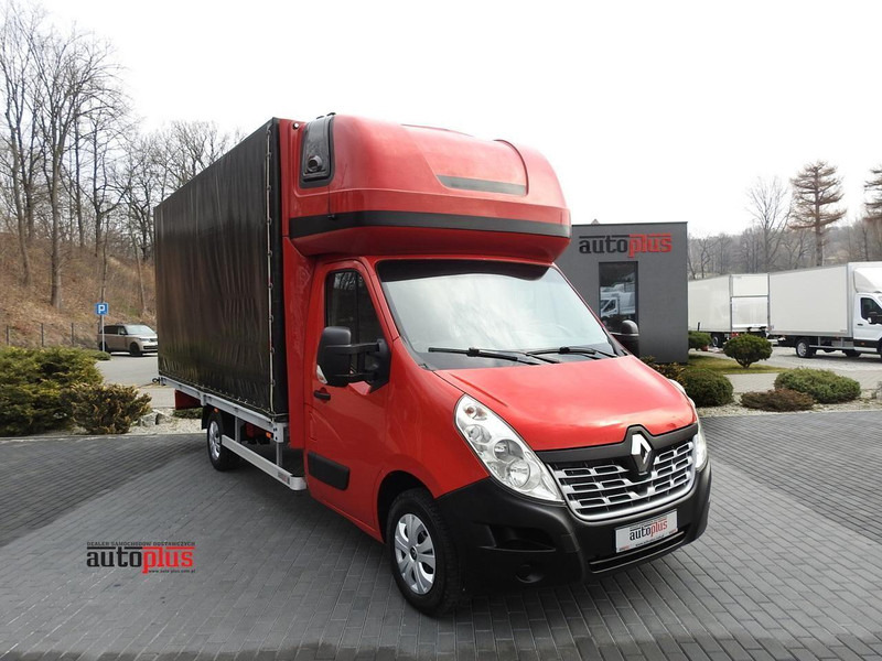 Renault MASTER PLANDEKA 10 PALET WEBASTO TEMPOMAT KLIMATYZACJA 170KM [ - Curtain side van: picture 1 Renault MASTER PLANDEKA 10 PALET WEBASTO TEMPOMAT KLIMATYZACJA 170KM [ - Curtain side van: picture 1