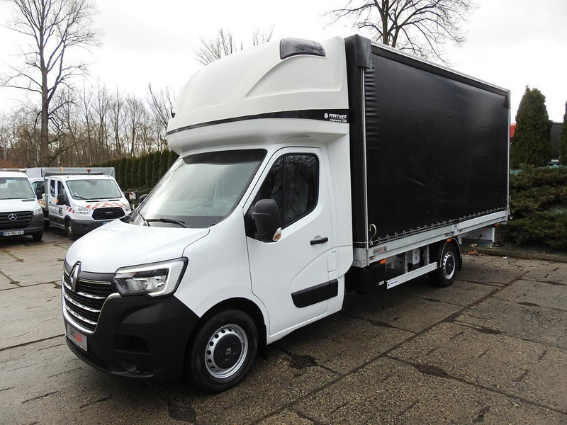 Curtain side van Renault MASTER PLANDEKA 10 PALET WEBASTO TEMPOMAT KLIMATYZACJA LEDY PNEU: picture 6