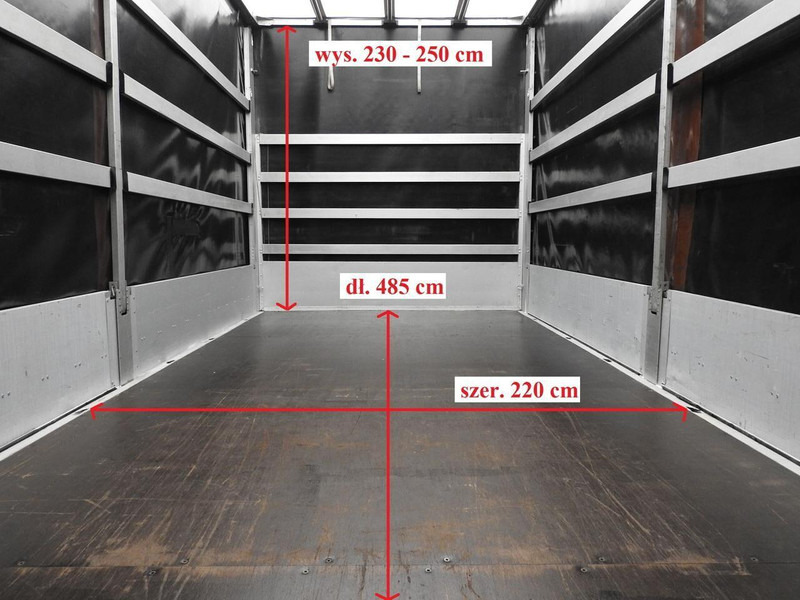 Curtain side van Renault MASTER PLANDEKA 10 PALET WEBASTO TEMPOMAT KLIMATYZACJA LEDY PNEU: picture 12