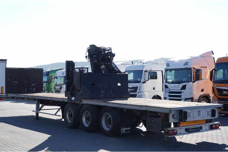 Samro NACZEPA PLATFORMA / + HDS HIAB R 150 F3 - WYSÓW : 8 METRÓW - Dropside/ Flatbed semi-trailer: picture 5 Samro NACZEPA PLATFORMA / + HDS HIAB R 150 F3 - WYSÓW : 8 METRÓW - Dropside/ Flatbed semi-trailer: picture 5