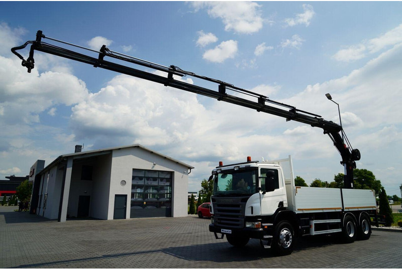 Scania P 360 / 6X4 / SKRZYNIOWY 4.85 + HDS HIAB 211 E-6 HIDUO / UDŹWIG - Dropside/ Flatbed truck, Crane truck: picture 4 Scania P 360 / 6X4 / SKRZYNIOWY 4.85 + HDS HIAB 211 E-6 HIDUO / UDŹWIG - Dropside/ Flatbed truck, Crane truck: picture 4