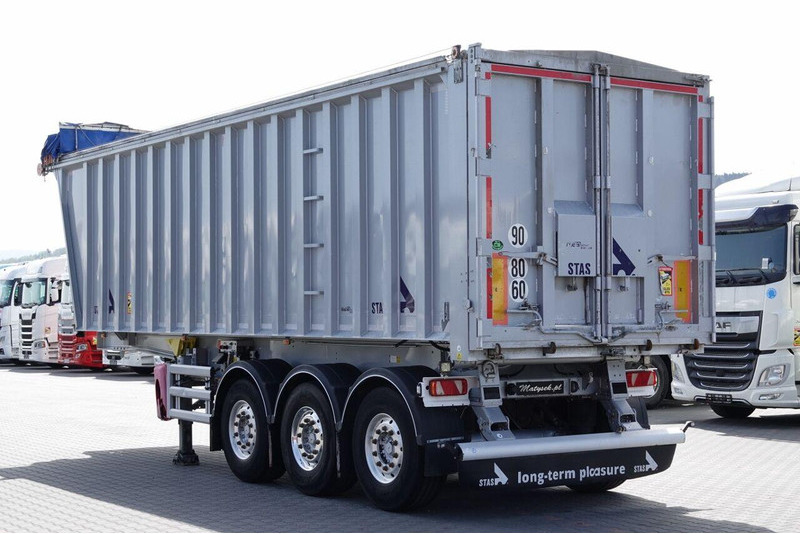 Stas WYWROTKA 43 m3  / ALUMINIOWA / OŚ PODNOSZONA  /  ALUFELGI - Tipper semi-trailer: picture 5 Stas WYWROTKA 43 m3  / ALUMINIOWA / OŚ PODNOSZONA  /  ALUFELGI - Tipper semi-trailer: picture 5