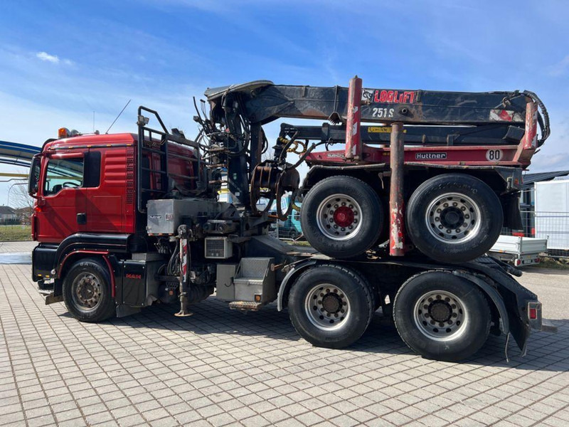 MAN TGS 26.540 6x4 Darus nyergesvontató + rönkszállító pótkocsi Logl - Tractor unit: picture 5 MAN TGS 26.540 6x4 Darus nyergesvontató + rönkszállító pótkocsi Logl - Tractor unit: picture 5