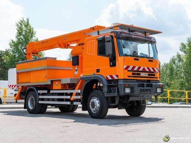 Truck, Crane truck Iveco CURSOR 240 4x4 RUTHMANN T225 22,5 Meters Lift: picture 10